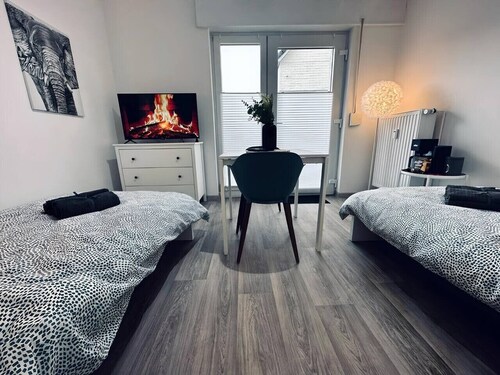 Apartment Flixi III - Doppelzimmer für Zwei Personen mit Gemeinschaftsflächen