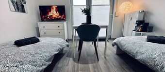 Apartment Flixi III - Doppelzimmer für Zwei Personen mit Gemeinschaftsflächen