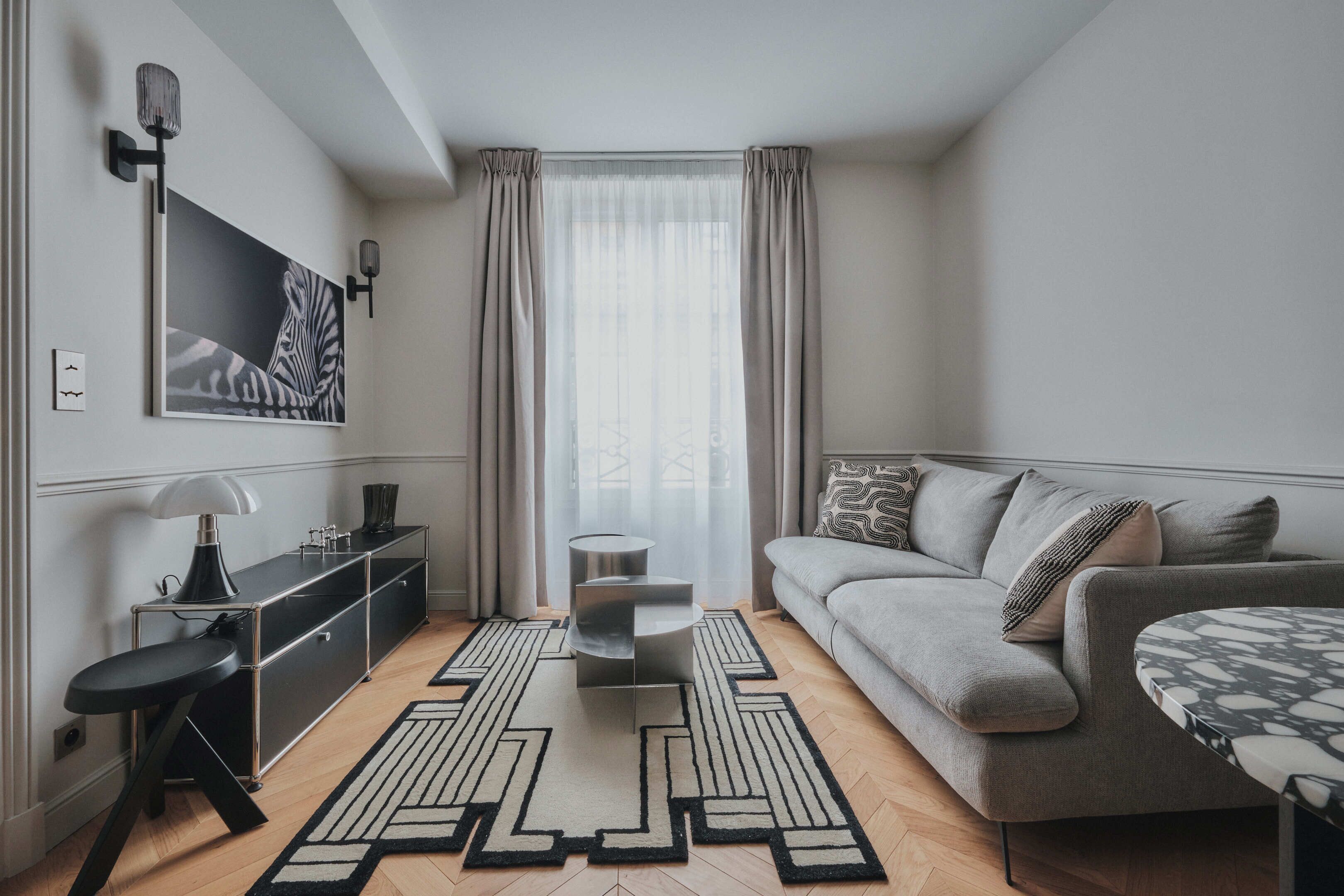 Appartement Deluxe - Silver 402 | Coin séjour