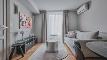 Deluxe appartement | Woonruimte