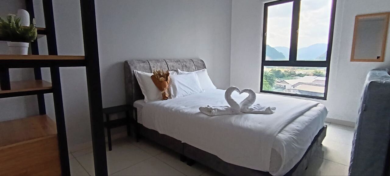 Apartament Deluxe, vistes a la ciutat | 2 dormitoris i planxa i posts de planxar 