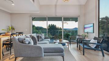 Smart TV, fireplace, offices