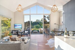 Smart TV, fireplace, offices