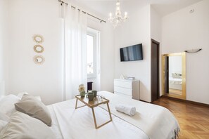 1 Schlafzimmer, Schreibtisch, Bügeleisen/Bügelbrett, WLAN