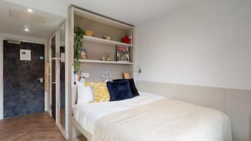Blackout drapes, iron/ironing board (on request), WiFi (free)