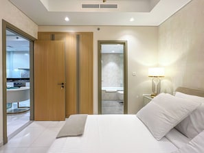 Deluxe Apartment, Balcony, City View | 1 bedroom, premium bedding, down comforters, memory foam beds