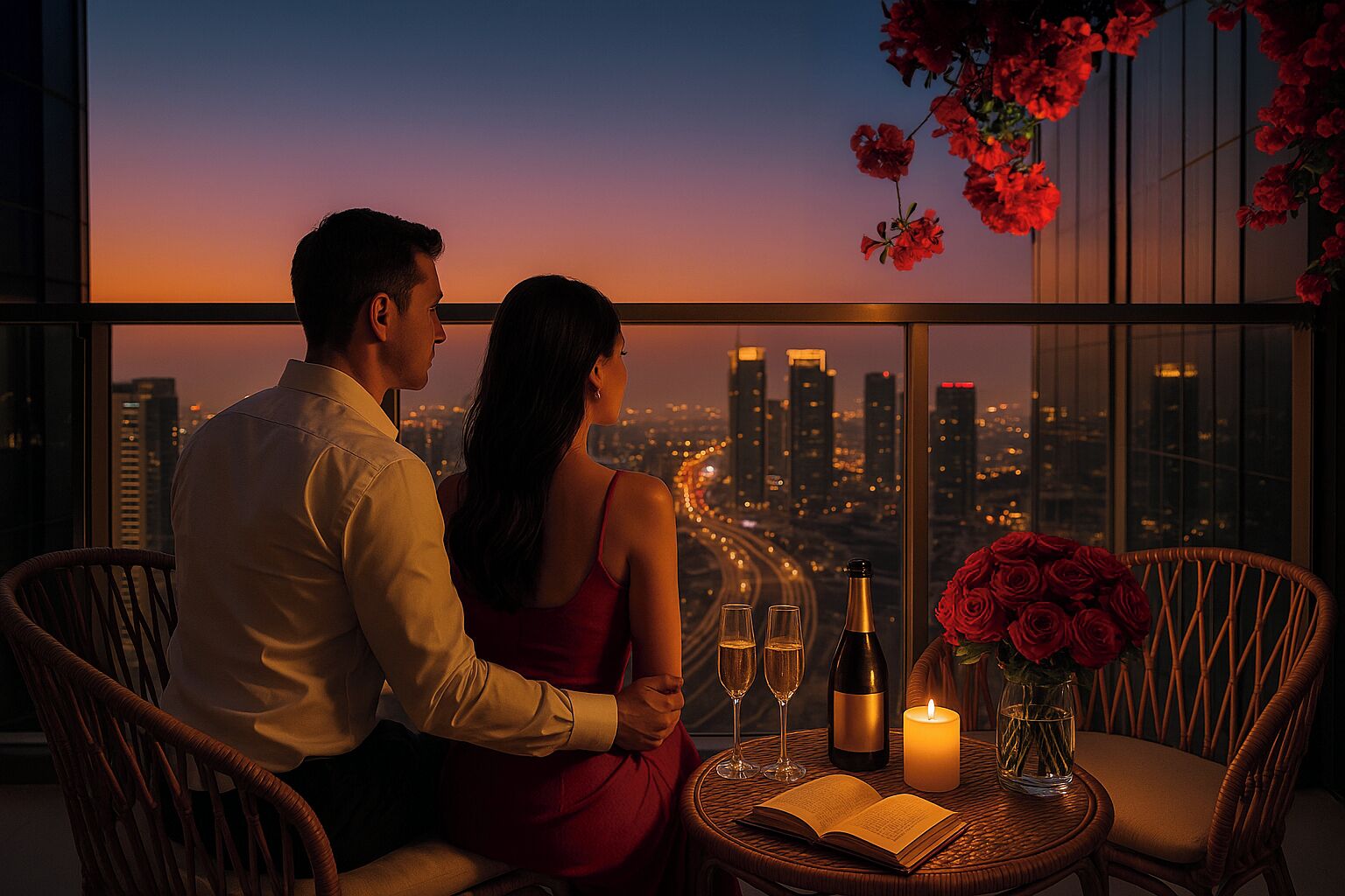 Deluxe Apartment, Balcony, City View | Terrace/patio