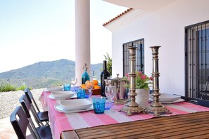 Villa | Balcony - Mediterranean View Villa (Arenas)