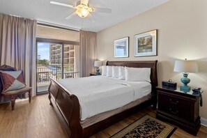 1 bedroom, WiFi, bed sheets - Sunset Dreamscape Serenade: 2BR Condo by the Sea (North Myrtle Beach)