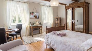 5 chambres, Wi-Fi gratuit, draps fournis