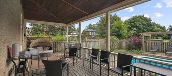 Mins to Beach | Downtown 5BR w/ Pool, Patio & BBQ