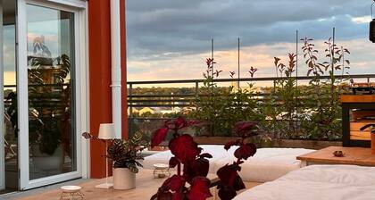 Duplex de la Gare, Rooftop, Jacuzzi
