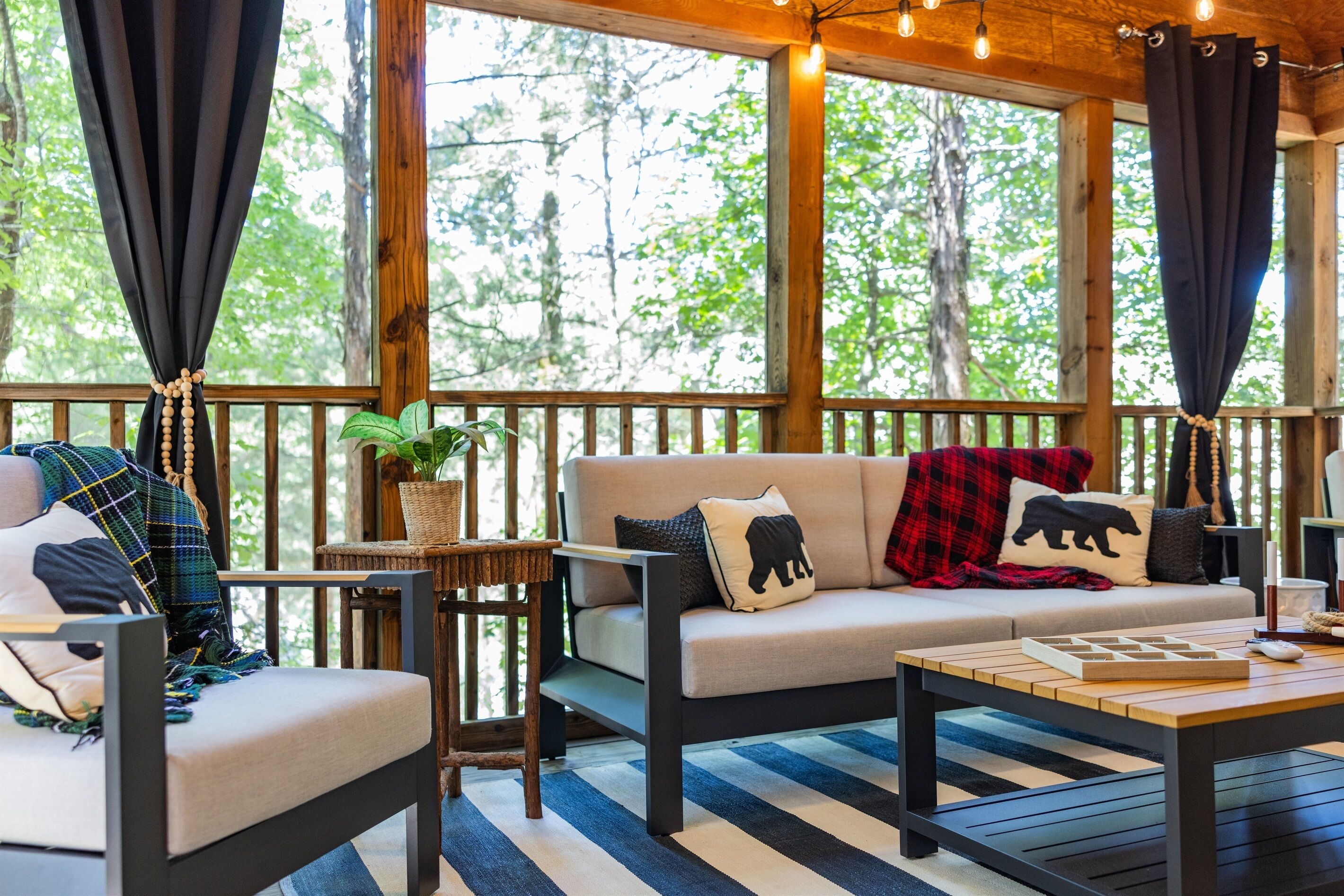 Smart TV, lareira, livros