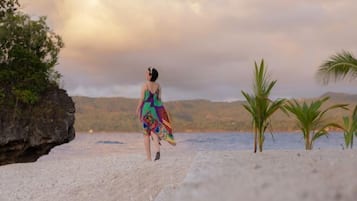 Private beach nearby