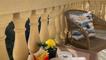 Royal Room, Patio, Mountain View | Terrace/patio