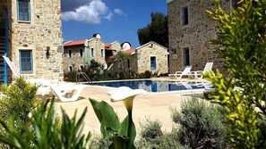 Terrace/patio - La petra boutique hotel (Datça)