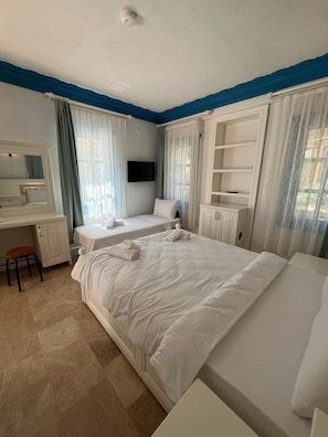 Business Triple Room | Free WiFi - La petra boutique hotel (Datça)