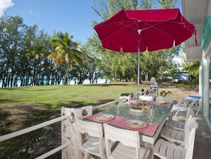 Front of property - Seaside Escape: Luxury Beach House With Ocean Views (Gregory Town)