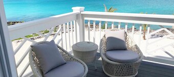 Oceanfront Haven: Elegant Estate With Private Deck