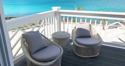 Oceanfront Haven: Elegant Estate With Private Deck