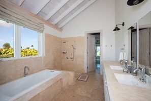 Bathroom - Wild Orchid Hideaway: Lux Beachfront Sanctuary (Governor's Harbour)