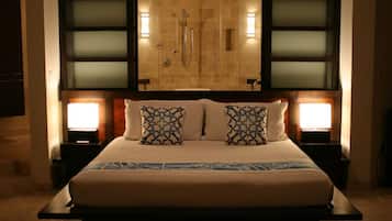 Literie de qualité supérieure, décoration personnalisée