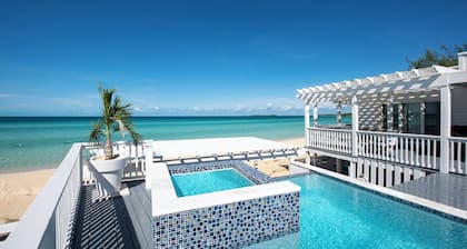 Secluded Luxury: New Beachfront Home With Pool