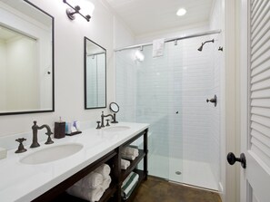 Bathroom - Coastal Chic: New Luxury Oceanfront Home With Sunset Views (Governor's Harbour)