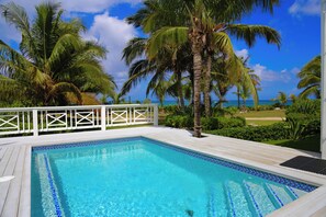 Outdoor pool - Beachside Beauty: Brand New Home With Pool (Savannah Sound)