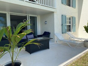 Front of property - Coastal Chic: Stylish Condo On Windermere Beach (Governor's Harbour)