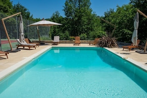 A heated pool - Charly - CASSAGNES - Gîte (CASSAGNES)