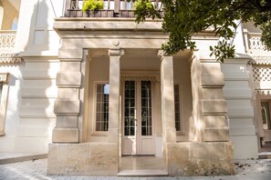 Fassade der Unterkunft