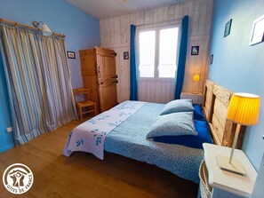 2 chambres, accès au Wi-Fi (inclus)