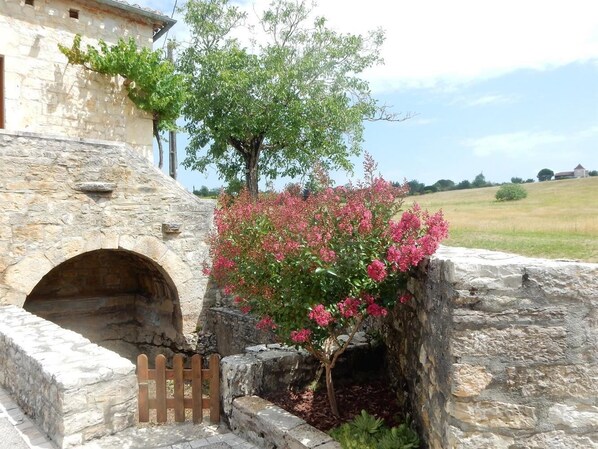 Enceinte de l’hébergement