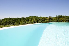 Una piscina riscaldata