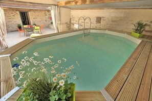 Uppvärmd pool