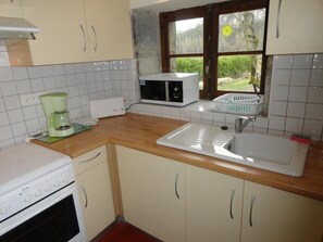 Refrigerador, microondas