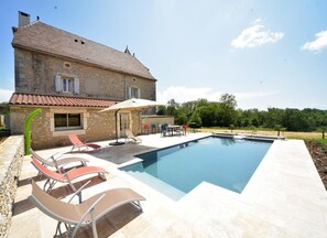 Beheizter Pool