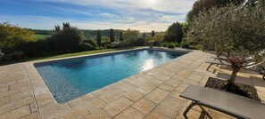 UppvÀrmd pool