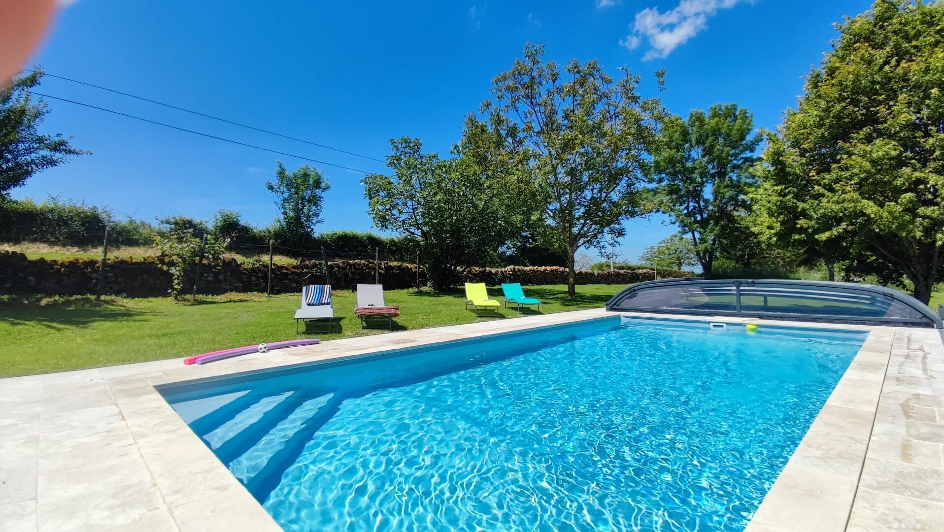 Una piscina climatizada