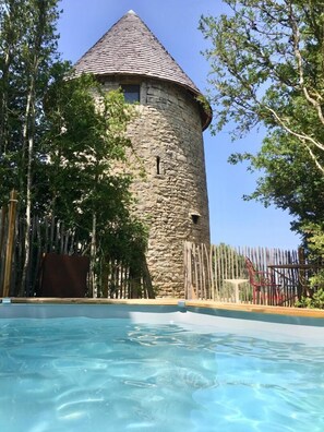 Una piscina climatizada