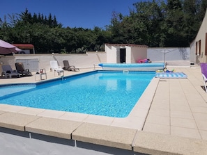 Piscine chauffée