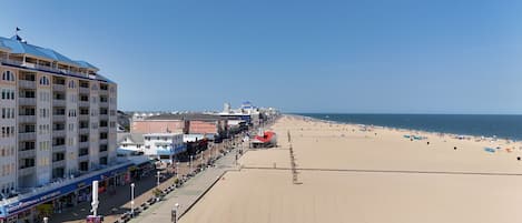On the beach