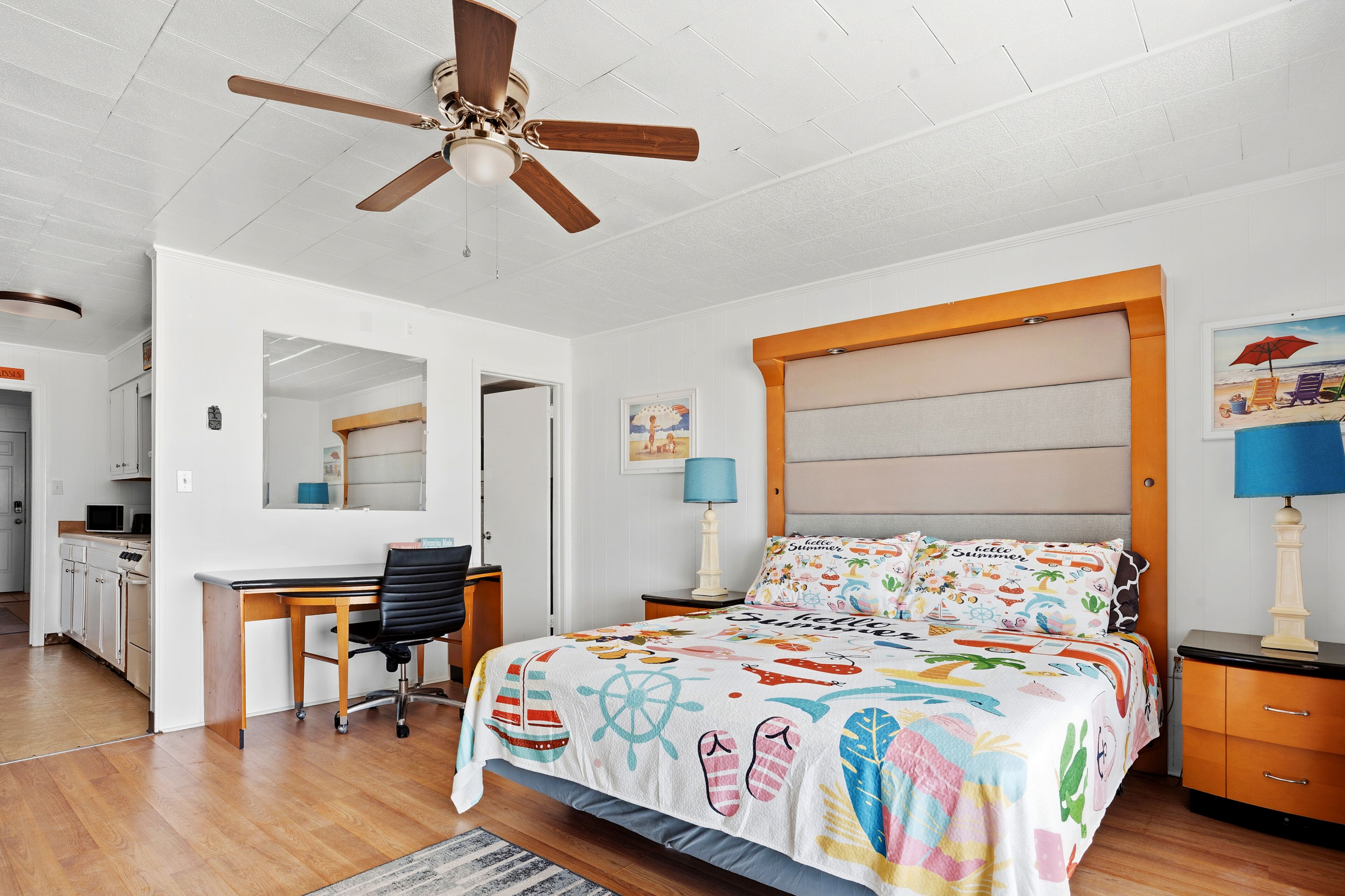 2 bedrooms, iron/ironing board, free WiFi, bed sheets