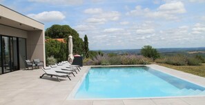 Opvarmet pool