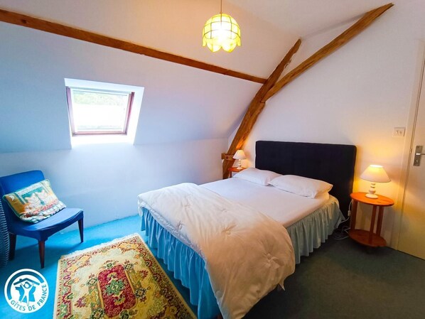 2 chambres, accès au Wi-Fi (inclus)