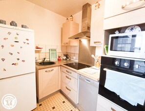 Kjøleskap, mikrobølgeovn og oppvaskmaskin