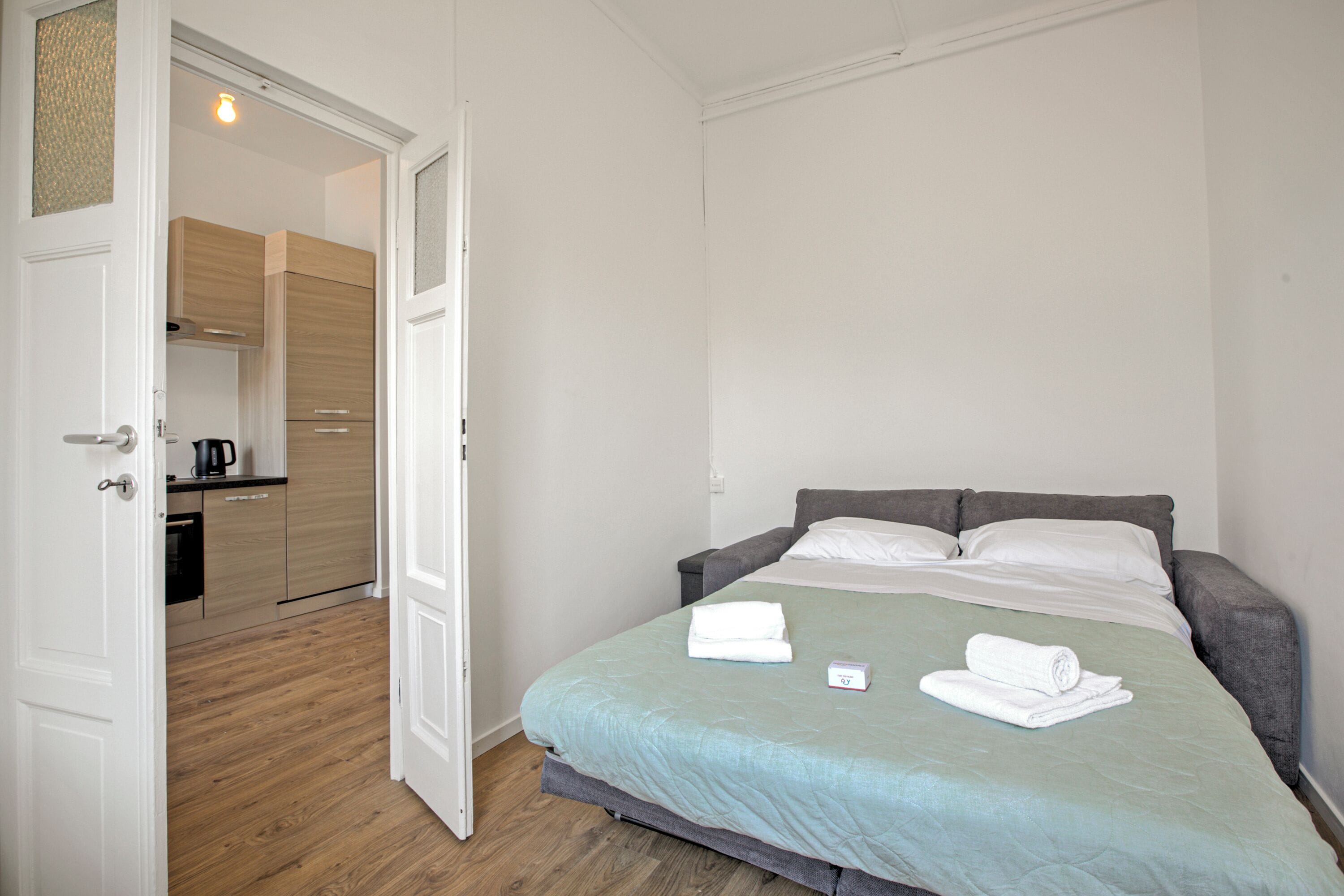 Apartamento standard, vários quartos (Dream of Lugano Downtown) | 1 quarto, ferros/tábuas de passar roupa, roupa de cama