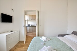 Standard Apartment, Multiple Bedrooms (Dream of Lugano Downtown) | 1 bedroom, iron/ironing board, bed sheets - Via Canonica Apartments (Lugano)