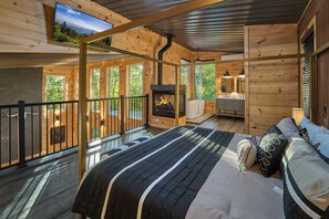 2 bedrooms, desk, iron/ironing board, free WiFi - Brand New Romantic Getaway Pool Cabin - Bonus Kids Room (Gatlinburg)